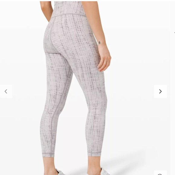Lululemon Wunder Under HR 7/8 Tight Asia Leggings Size 8 - Picture 3 of 8